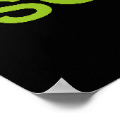 DEAR BED, BE BACK SOON – Bedroom Poster ポスター (角)