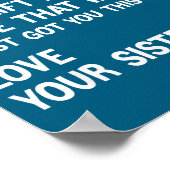 Dear Brother I Tried To Find The Present Funny Sis ポスター (角)