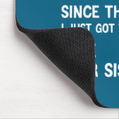 Dear Brother I Tried To Find The Present Funny Sis マウスパッド (コーナー)