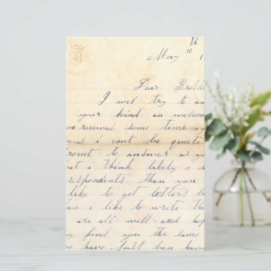 Dear Brother Scrapbook Paper (スタンド正面)