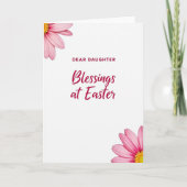Dear Daughter Easter Blessings Card カード (正面)