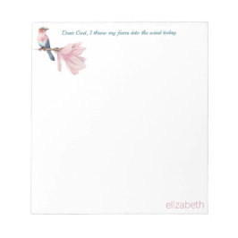 Dear God, Bird & Magnolia ノートパッド