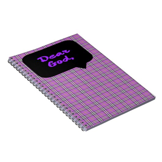 Dear God – Spiral Notebook ノートブック (右側)