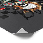 Dear Hunting Valentines Day Call Me Dude Valentine ポスター (角)