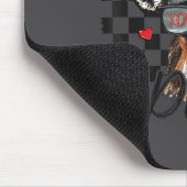 Dear Hunting Valentines Day Call Me Dude Valentine マウスパッド (コーナー)