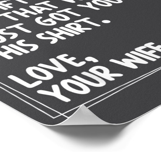 Dear Husband Matching Couples Style For Him And He ポスター (角)