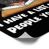 Dear Karma I Have A List Of People You Missed  ポスター (角)