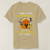 Dear Liver This Camping Trip Little Rough Hallowee Tシャツ (デザイン正面)