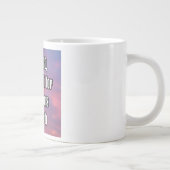 Dear LORD, I am grateful for all the berms... Mug ジャンボコーヒーマグカップ (右)