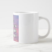 Dear LORD, I am grateful for my great-grand... Mug ジャンボコーヒーマグカップ (右)