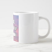 Dear LORD, I am grateful for my restoration Mug ジャンボコーヒーマグカップ (右)