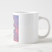 Dear LORD, I am grateful for puzzles Mug ジャンボコーヒーマグカップ (右)