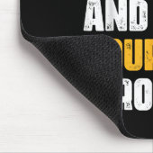 Dear Math Grow Up And Solve Your Own Problem Funny マウスパッド (コーナー)