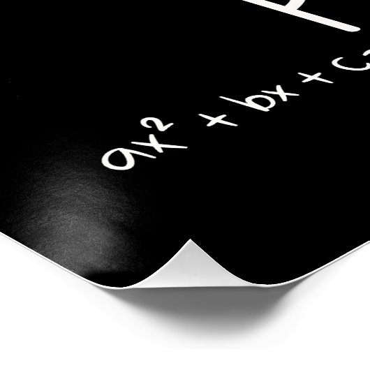 Dear Math Grow Up And Solve Your Own Problems ポスター (コーナー)