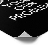 Dear Math Grow Up And Solve Your Own Problems Funn ポスター (角)