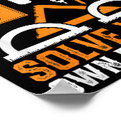 Dear Math Grow Up And Solve Your Own Problems Funn ポスター (角)