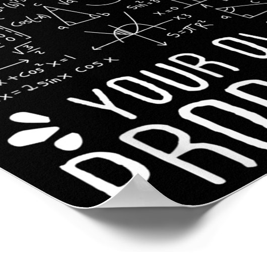 Dear Math Grow Up And Solve Your Own Problems Funn ポスター (角)