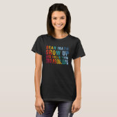 Dear Math Grow Up And Solve Your Own Problems Teen Tシャツ (正面フル)