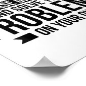 Dear Math Please Grow Up Mathematician Math Equati ポスター (角)