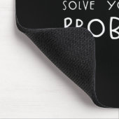 Dear Math Solve Your Own Problems Funny Math Meme  マウスパッド (コーナー)