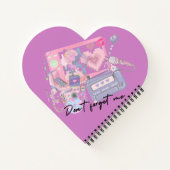 Dear Memories – Pink Y2K Nostalgic Notebook ノートブック (裏面)