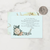 Dear Mom Happy birthday! ノートカード (正面/裏面インサイチュ)