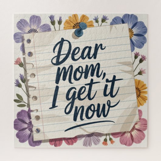 Dear Mom, I Get It Now ジグソーパズル (縦)