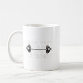 Dear Past Thank For All The Lessons Funny Gym コーヒーマグカップ (左)