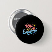 Dear Person Behind Me あなたは十分に素晴らしい Love Awareness 缶バッジ (正面&裏面)