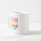 Dear Person Behind Me - Amazing And Beautiful  コーヒーマグカップ (正面左)