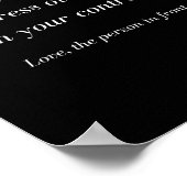 Dear Person Behind Me! Don't Stress, Sitive Messag ポスター (角)