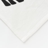 Dear Person Behind Me The World Is A Better Place フリースブランケット (角)