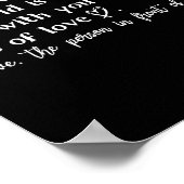 Dear Person Behind Me The World Is A Better Place  ポスター (角)