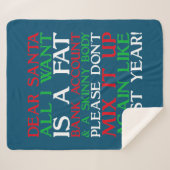 Dear Santa シェルパブランケット (正面(横))