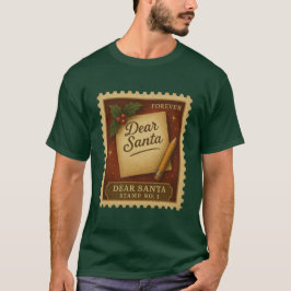 Dear Santa – スタンプ No. 1 Tシャツ