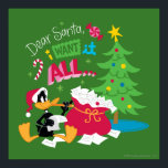 Dear Santa ポスター<br><div class="desc">Looney Tunes Christmas</div>