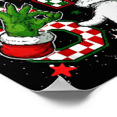 Dear Santa 67 Funny Christmas Six Seven 6-7 Meme M ポスター (角)