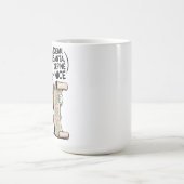 Dear Santa, Define Nice コーヒーマグカップ (中央)