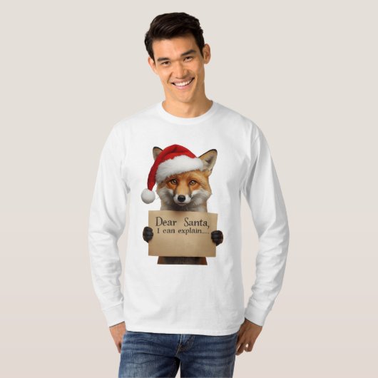 . Dear Santa Dog T-Shirt Tシャツ (正面フル)