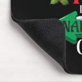 Dear Santa He Is The Naughty One Couple Christmas  マウスパッド (コーナー)