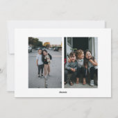 Dear Santa, How About a Do-Over Multiple Photo  シーズンカード (裏面)