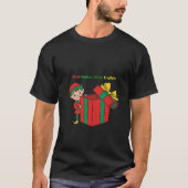 Dear Santa… I Can Explain – Elf Trouble Tee Tシャツ (正面)