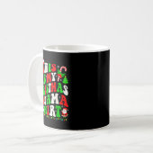 Dear Santa I Can Explain Funny Christmas Kids Men  コーヒーマグカップ (正面左)