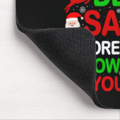 Dear Santa I Can Explain Funny Christmas Shirts Ki マウスパッド (コーナー)