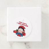 Dear Santa, I Can Explain Guilty Christmas Design フェイバータグ (インサイチュ)