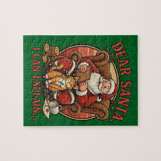 Dear Santa I Can Explain Puzzle ジグソーパズル (横)