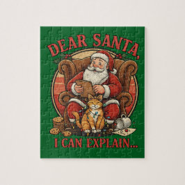 Dear Santa I Can Explain Puzzle ジグソーパズル