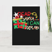 Dear Santa I Can Explain Shirt Christmas Quote  カード (正面)