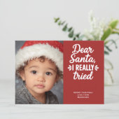 Dear Santa I Really Tried クリスマス (スタンド正面)