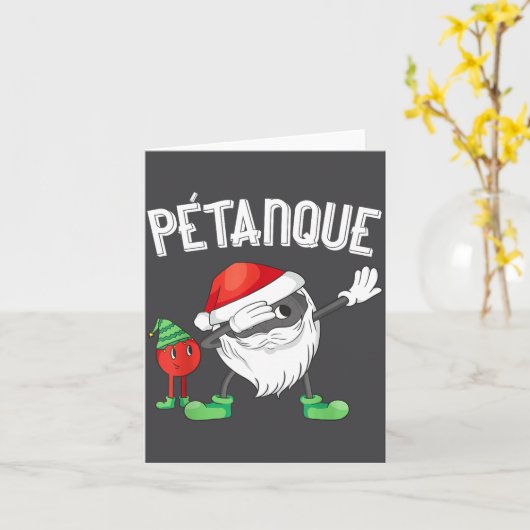 Dear Santa It's My Co-workers Fault Funny Office C カード (黄色い花)